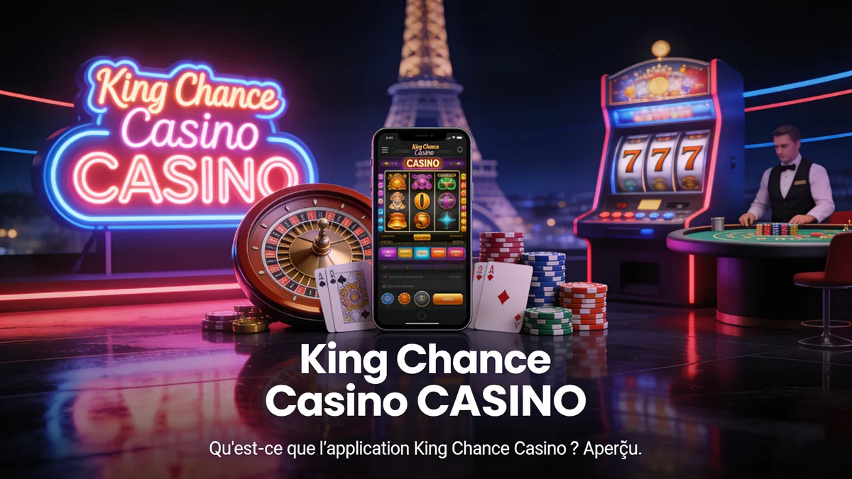 king chance casino en France — Qu'est-ce que l'application King Chance Casino ? Aperçu